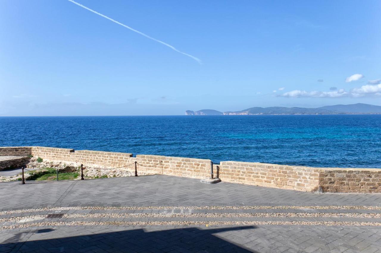 Sardinia Re - Cavour Loft Sea View Apartment Алгеро Екстериор снимка