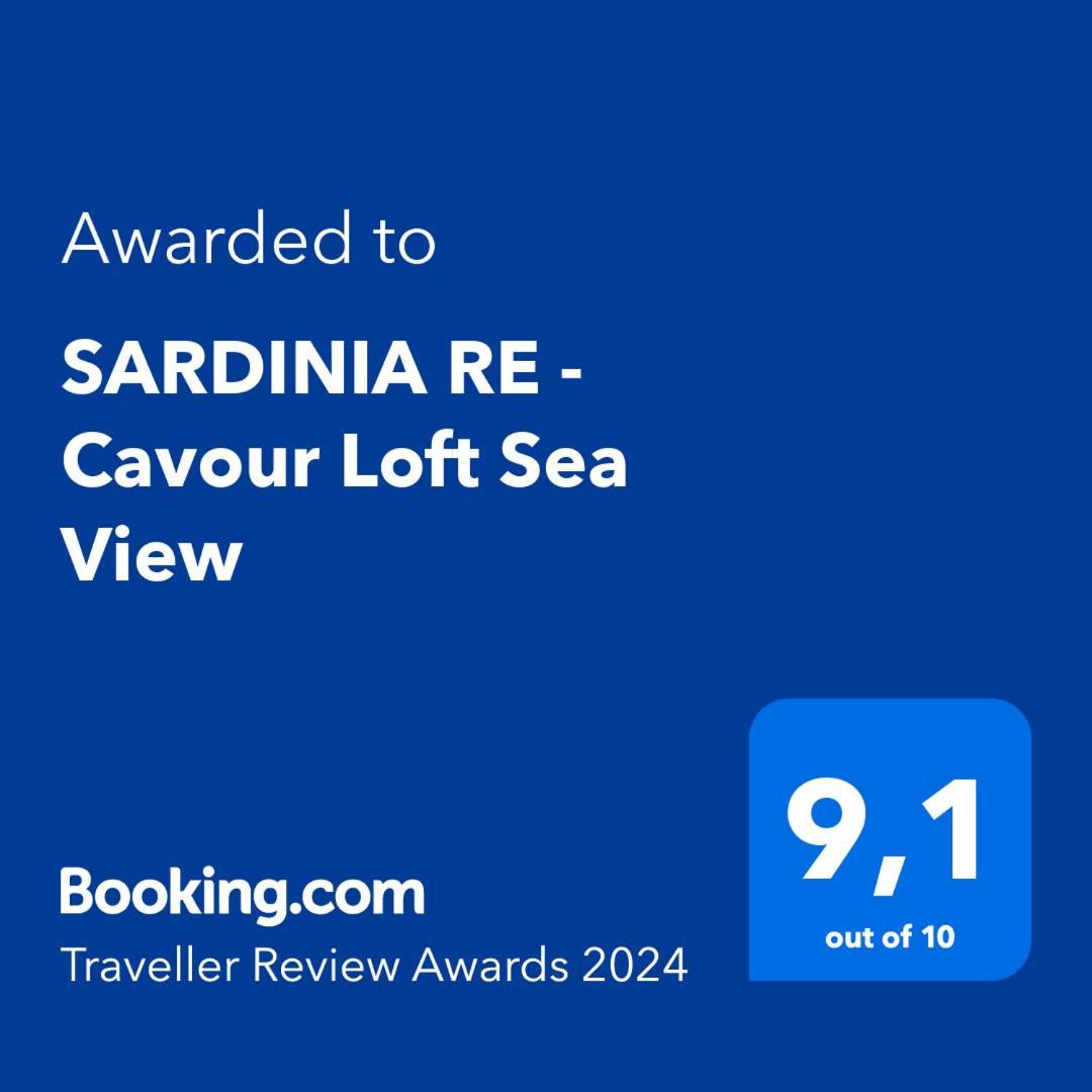 Sardinia Re - Cavour Loft Sea View Apartment Алгеро Екстериор снимка